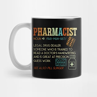 Pharmacist Prescription Pharmacy Medical Mug